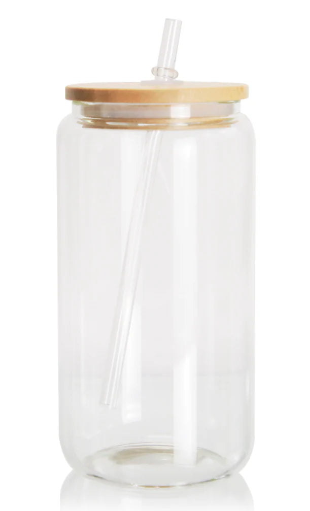 Non-Glitter Glass Cup 16oz-Read Description