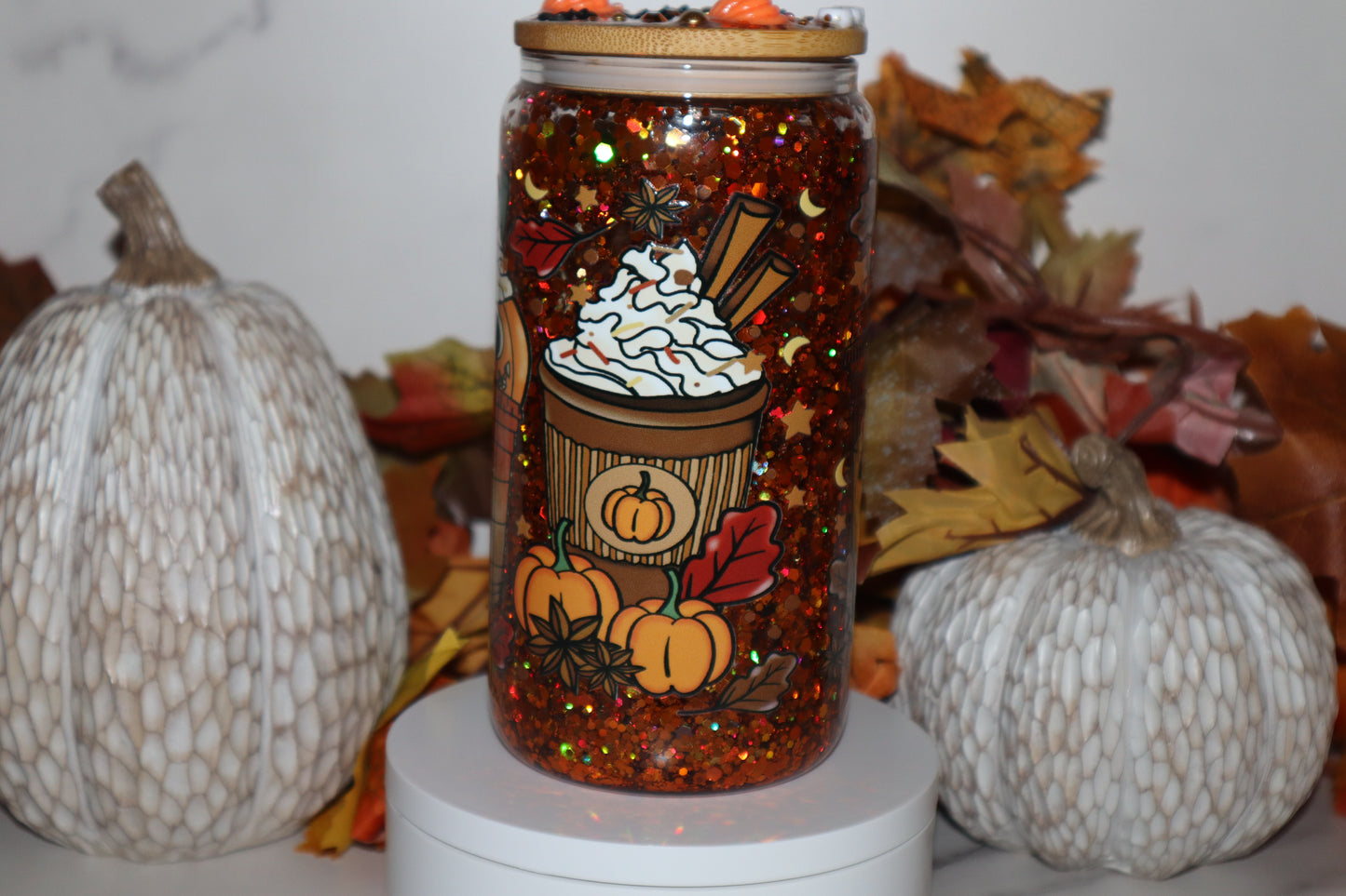 The Pumpkin Fall Cup-Ready to ship